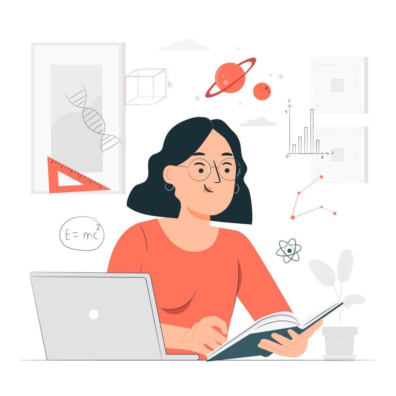 Simplified visual design for effective learning images research and
